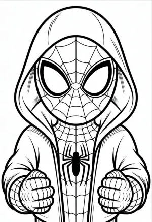 Spiderman Örümcek Adam Boyama Sayfası - Ücretsiz Yazdırılabilir ve Eğlenceli!